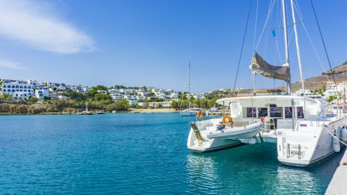 Croisière catamaran en Crète et en Grèce